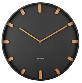 Karlsson 5942BK dizajnové nástenné hodiny 40 cm