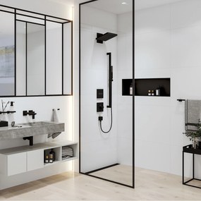 Hansgrohe Pulsify E, tyčová ručná sprcha 100 1jet EcoSmart+, čierna matná, HAN-24321670