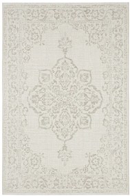 Hanse Home, Kusový koberec Beach 103854 Cream / Beige – na von aj na doma, 120x170, biela, chodba / predsieň