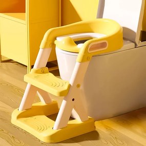 Detské WC sedadlo so schodíkmi a rebríkom, ECOTOYS
