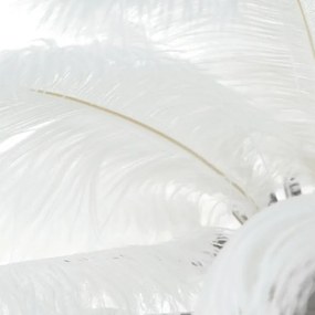 Dekoračná lampa FERI 6 01 biela / strieborná