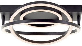 Brilliant - LED stmievateľné stropné svietidlo PEDLEY LED/36W/230V čierna