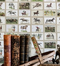 MINDTHEGAP English equestrian stamps - tapeta