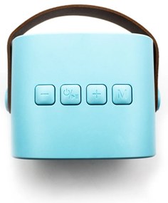 Bluetooth Karaoke súprava mikrofón a reproduktor Modrý