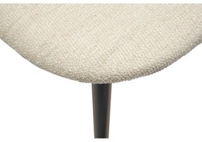 Krémovobiela jedálenská stolička Cloud – DAN-FORM Denmark