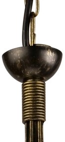 Luster na reťazi DONATO 6xE14/40W/230V