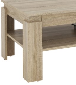 Sconto Konferenčný stolík COFFEE dub sonoma
