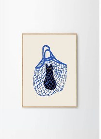 Plagát 30x40 cm The Cat’s In The Bag – Chloe Purpero Johnson – The Poster Club