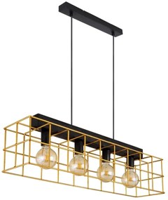 Globo 15530B-4H - Luster na lanku MERRIL 4xE27/60W/230V