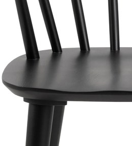 Actona 2x Jedálenská stolička Ida - čierna