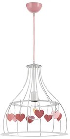 ONLI - Detský luster TITTA 1xE27/22W/230V ružová