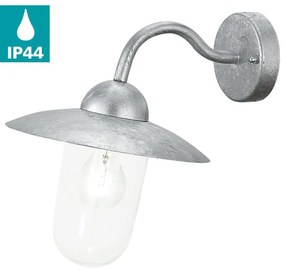 EGLO 88489 - vonkajšie nástenné svietidlo MILTON galvanizovaná oceľ