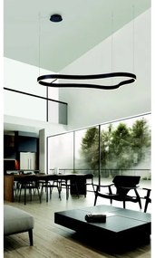 Azzardo AZ5093 - LED Stmievateľný luster na lanku MIRABELLA LED/60W/230V čierna