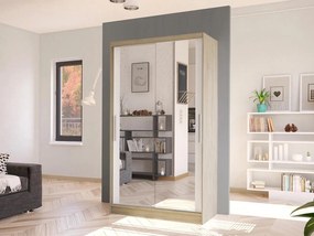 Šatníková skriňa Kamabi VII, Farby: sonoma