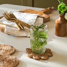 Garden Trading Jutové podtácky Enslow Natural – set 4 ks