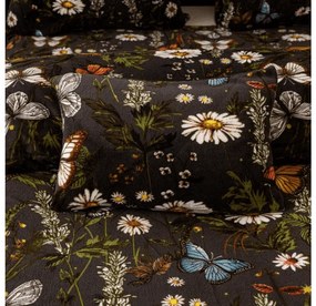 Obliečky mikroplyš MEADOW BUTTERFLY farebné Rozmer obliečky: 2 ks 70 x 90 cm | 200 x 220 cm
