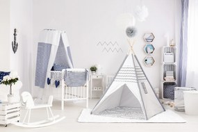 Detské tipi ECOTOYS – stan s podlahou 120x160 cm