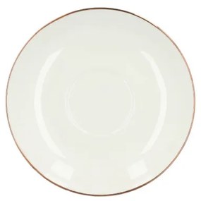 Šálka AURO s podšálkou, so zlatým okrajom ALL 992036 210 ml