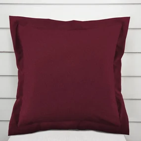 Biante Dekoračná obliečka na vankúš s lemom BKU-115 Burgundská vínová 40 x 60 cm