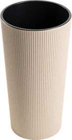 PLASTOVÝ KVETINÁČ URBANIKA ECO 36,5X19,5 CM LATTE