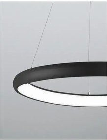 LED luster Albi 60 čierne