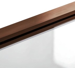 Rea Agat, 2-krídlová skladacia vaňová zástena 80x140 cm, medená matná, REA-W5696