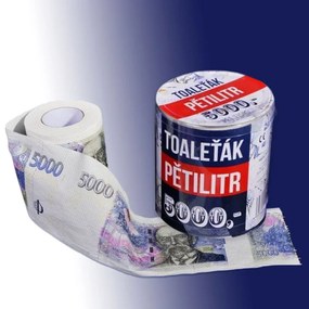 Zaparkorun Toaletný papier s motívom päťtisícovky