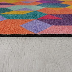 Flair Rugs, Kusový koberec Match Axel Geo Multi, 120x170, viacfarebná, chodba / predsieň