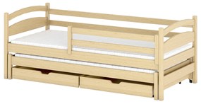 Detská posteľ 80 x 180 cm Tiana (s roštom a úl. priestorom) (borovica). Vlastná spoľahlivá doprava až k Vám domov. 1012992
