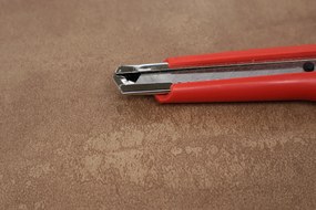 IVC Commercial, PVC podlaha - lino Logitex Ultimate 55 Sting T15, na mieru, šíře 2m,4m, oranžová, filc, chodba / predsieň