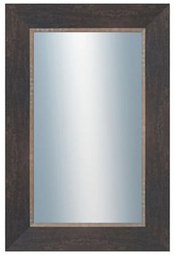 DANTIK - Zrkadlo v rámu, rozmer s rámom 40x60 cm z lišty TOMAS čierna veľká (3031)