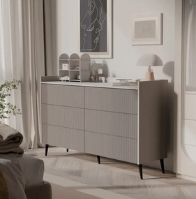 Dizajnová komoda CONNER kašmír 150 cm