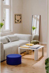 Stojacie zrkadlo s dreveným rámom 49x166 cm Lun – noo.ma