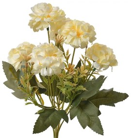Dekorácia umelá kvetina so žltými kvetmi - 15*10*30 cm