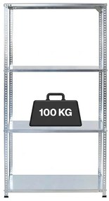 Skrutkový kovový regál, zinok