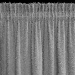 ZÁVES NA PÁSKE AGIS 140X270 CM STRIEBORNÁ