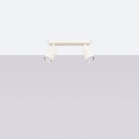 Krémovobiele bodové svietidlo 6x30 cm Etna – Sollux