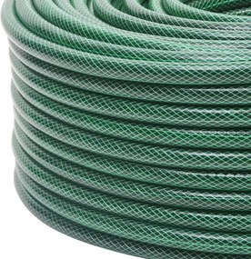 Záhradná hadica so sadou armatúr, zelená 0,5" 100 m, PVC