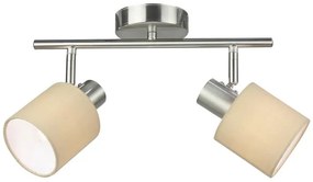Rabalux NATINA stropné bodové svietidlo max. 2x25W | E14 | IP20 - chróm