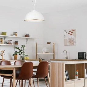 Luster na tyči RETRO II 1xE27/60W/230V biela