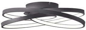 Brilliant - LED Stropné svietidlo LABYRINTH LED/40W/230V pr. 39,5 cm čierna BI0191