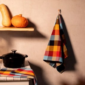 Sada kuchynských utierok MORPHIE kockovaný vzor 871561