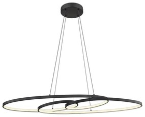 Globo 67177-40 - LED luster SPIRA LED/39W/230V, 2700/4000/6500K