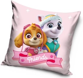 DETSKÝ DEKORAČNÝ VANKÚŠ PAW PATROL 40X40 CM VZOROVANÁ