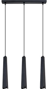 Sollux SL.1402 - Luster na lanku PRYSM 3xG9/8W/230V čierna