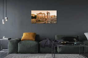 Sklenený obraz Rím Roman Forum svitania 140x70 cm
