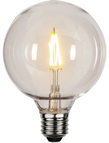 Vonkajšia LED žiarovka Star Trading Filament E27 G95