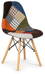 Sada stoličiek patchwork - 2ks | viacfarebná