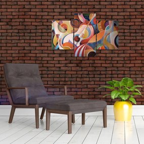 Obraz - Hudobný abstrakt (90x60 cm)