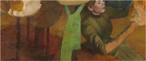 Obraz - Edgar Degas, The Millinery Shop, reprodukcia (120x50 cm)
